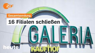 heute 19 Uhr 270424 Galeria Kaufhof schließt Filialen FDPParteitag EuropaWahlkampf english [upl. by Trefler]