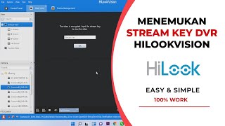 Cara Menemukan Stream Key HilookVision [upl. by Polly354]