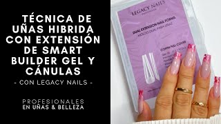 Encapsulado con Cánulas DUAL y Hard Gel │VIDEO TUTORIAL│PROFESIONALES EN UÑAS Y BELLEZA [upl. by Alanah]