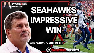 NFL Analyst Mark Schlereth on the Seahawks IMPRESSIVE Win over the 49ers [upl. by Delaryd]