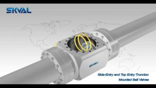 SideEntry and Top Entry TRUNNION MOUNTED BALL VALVES [upl. by Assele]