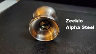 Yoyo Zeekio Alpha Steel  Honest YoYo Review [upl. by Anesor]