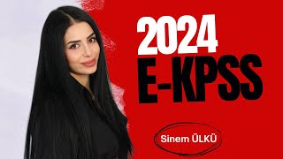 2024 EKPSS Türkçe Tanışma  Sinem ÜLKÜ [upl. by Airegin]