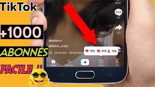 COMMENT Augmenter Le Nombre dAbonnés Sur TikToK  1000 Abonnés En 1 Minute 2024 [upl. by Neersin]