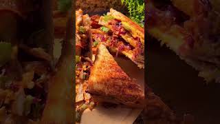 Chicken fajita sandwiches  Chicken sandwich recipe cooking [upl. by Kreindler]