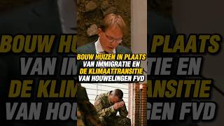 BOUW HUIZEN IN PLAATS VAN IMMIGRATIE EN DE KLIMAATTRANSITIE VAN HOUWELINGEN FVD vanhouwelingen fvd [upl. by Pironi]