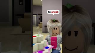 KAREN WAS ALLERGIC TO SWEETS until this HAPPENED in ROBLOX BROOKHAVEN RP 🤯 shorts [upl. by Kciv472]