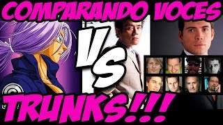 VERSUS COMPARANDO LAS VOCES DE TRUNKS [upl. by Molli]