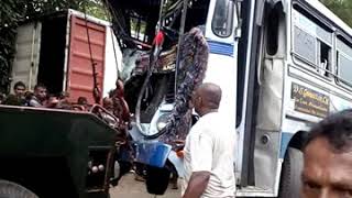 Thulhiriya alawwa accident [upl. by Adnil]