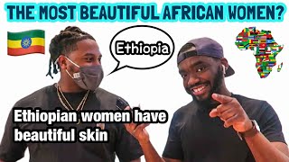 Which African Country Has The Most Beautiful Women  Public Interview [upl. by Rycca]