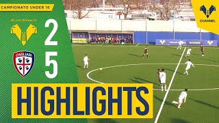 Highlights Under 16  Hellas VeronaCagliari 25 [upl. by Nirej307]