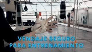 Tips para un vendaje seguro en el boxeo [upl. by Ehgit]