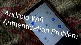 how to fix Android Wifi Authentication Problem 6 Easy Ways [upl. by Dry]