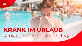 Krank im Urlaub Was gilt in Österreich [upl. by Hettie]