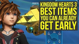 Kingdom Hearts 3 Tips And Tricks  Best Items You Can Already Get Early KH3 Tips And Tricks [upl. by Verger]