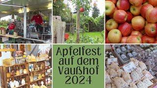 Apfelfest auf dem Vaußhof 2024 [upl. by Naenaj]