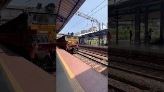 🥵🔥130 kmpn Mahanagari Express  train 130kmphtrains youtube train trainvideo viralvideo [upl. by Osrit]