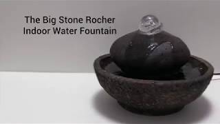 The Big Stone Rocher Indoor Water Fountain [upl. by Ardisi]