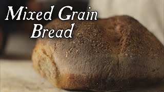 Baking Historic Mixed Grain Breads  18th Century Cooking [upl. by Walsh]