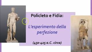 Policleto e Fidia lesperimento della perfezione [upl. by Breech]