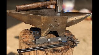 Acciaio Vevor 50KG 110 LBS Anvil Setup [upl. by Arlo]