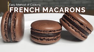 Yummy Macarons RecipeEasy Method of Cooking MacaronsPerfect French MacaronsHow to make Macarons [upl. by Aikahc]