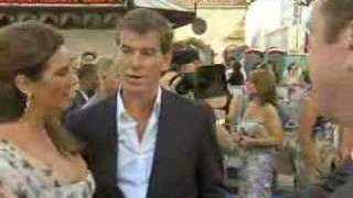 Pierce Brosnan Reveals Singing Talent In Mamma Mia [upl. by Oenire]