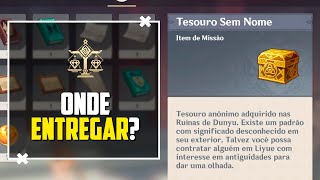 Onde entregar os itens Tesouros sem Nome [upl. by Sitof409]