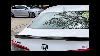 2022 CIVIC SI VS 2015 WRX ROLLS AND DIG [upl. by Hunley]