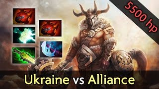 Team Dendi vs Alliance — crazy 21013 Centaur strat [upl. by Nosnah]