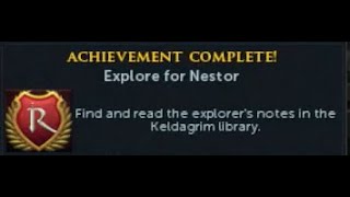 Master Quest Cape Explore for Nestor [upl. by Teuton]