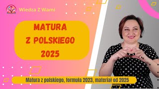 Matura z polskiego 2025 Witamy maturzystów 2025 [upl. by Bucher]