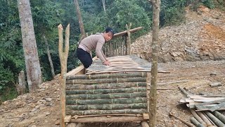 Building Bamboo House For Duck 2023 Farm Life  Chuc Thi Hong [upl. by Enilauqcaj]