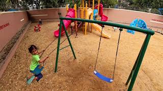 Insta360 x4 Ideas India  Kids Swing in Playground [upl. by Sucramel286]