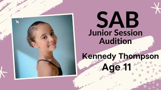 SAB Audition Video [upl. by Annaiv]