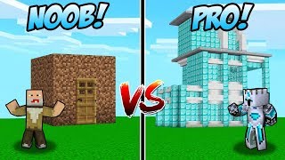 RUMAH RAHASIA NOOB VS RUMAH RAHASIA PRO YANG ADA DI MINECRAFT [upl. by Klute910]