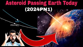 Asteroid hitting earth today Asteroid passing earth Live Orbiting 2024PN1 Jet propulsion laboratory [upl. by Ursuline]