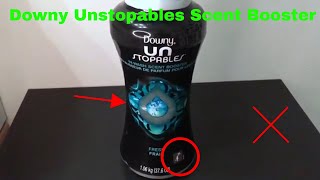 ✅ How To Use Downy Unstopables Scent Booster Review [upl. by Irv428]