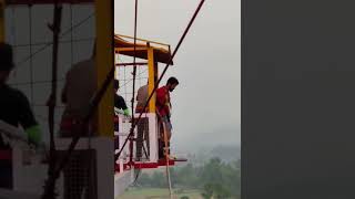 Kolad Bungee Jump  Kolad BungeeJumping RiverRafting [upl. by Dollar]