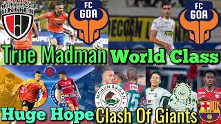 FC Goa Top Notch Fight 🤯  Mohammedan SC vs Mohun Bagan Ultimate Clash 🔥  Borja Herrera  EB  JFC [upl. by Dez]