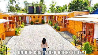 SHE TURNED SHIPPING CONTAINERS INTO AMAZING RENTAL UNITS Luxylife Units ksh 2200 Kenol Town [upl. by Jobina]