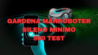 Gardena Mähroboter SILENO minimo 500 Test [upl. by Zulch798]