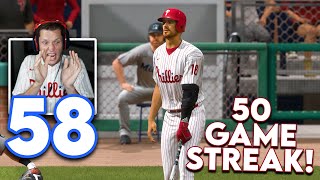 MLB 21 Road to the Show  Part 58  50 GAME HITTING STREAK [upl. by Anyat]