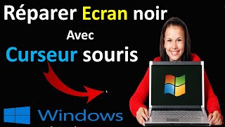 COMMENT REPARER DEMARRAGE ECRAN NOIR APRES MOT DE PASSE WINDOWS 1011 [upl. by Terryl]