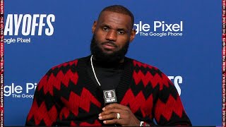 LeBron James on his first CAREER 2020 playoff game amp Game 4 Win vs Grizzlies Postgame Interview [upl. by Baum758]