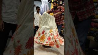 Tarndy 🔥 Designer flowers print Lehenga in Rooprani trending [upl. by Yslek]