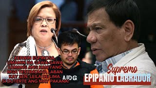 FORMER SEN LEILA DE LIMA NAGSALITA NA TUNGKOL SA MGA KASALANAN NA DAPAT PAGBAYARAN NI DIGONGNYO [upl. by Alakim]