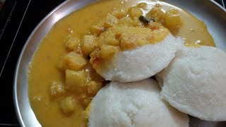 Knol Khol Kurma Recipe Rammys Kitchen Updated video Link in description below [upl. by Kciregor609]