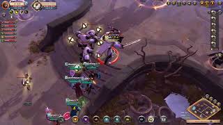 Roads Of Avalon Gold chest Big Pull Albion Online [upl. by Ydnas292]