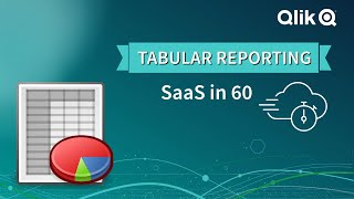 SaaS in 60  Tabular Reporting [upl. by Nytsirhc]